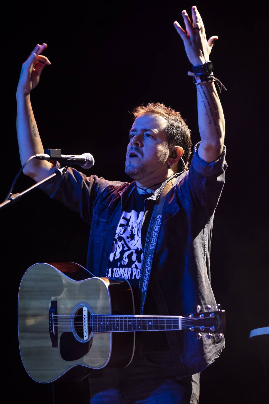 Concierto De Los Secretos En La Plaza Del Ayuntamiento La Rioja